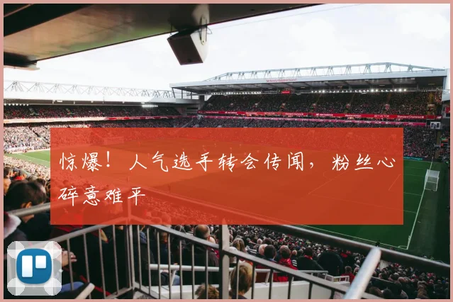 惊爆!人气选手转会传闻,粉丝心碎意难平